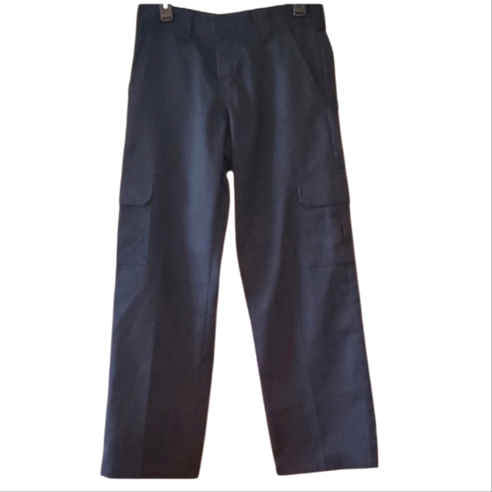 Dickies Mens Black Cargo Work Pants Relaxed Straight Fit Size 32 Waist